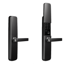 Precio competitivo Tuya Wifi Lock Smart Door Poor Dactin -Horthip Lock con cubierta deslizante automática